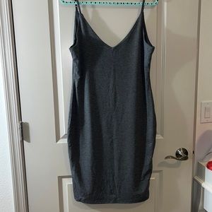 Brand new plus size heather gray cami dress